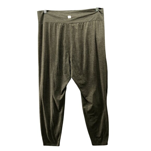 Vuori Lux At Ease Harem Jogger Pants Womens XL Olive Green Yoga Active Lounge - Picture 2 of 9
